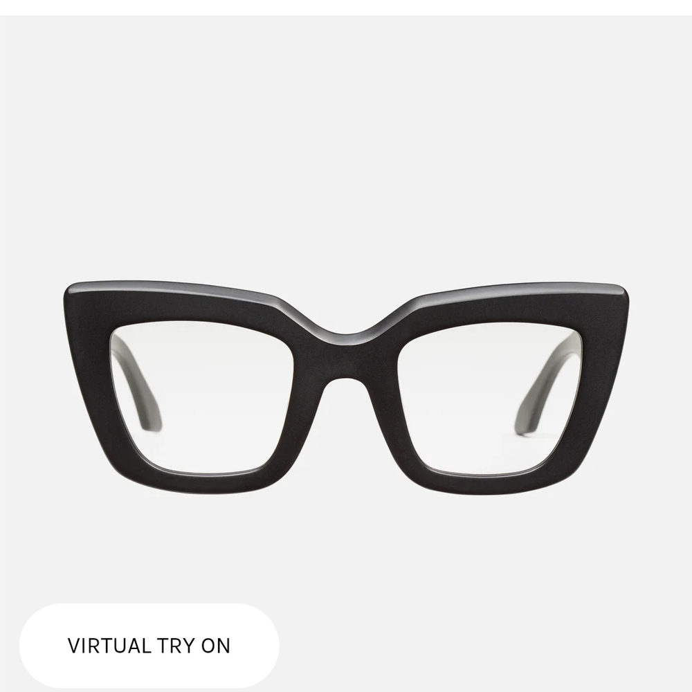 Valley Eyewear Brigada Matte Black Glasses